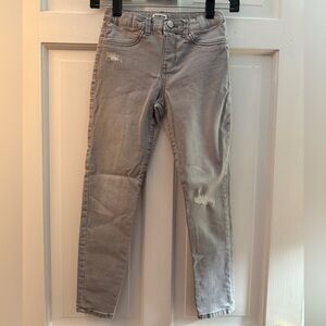 Kid's Osh Kosh Grey Pull On Stretch Jeans with Elastic Waist, size 10/10A